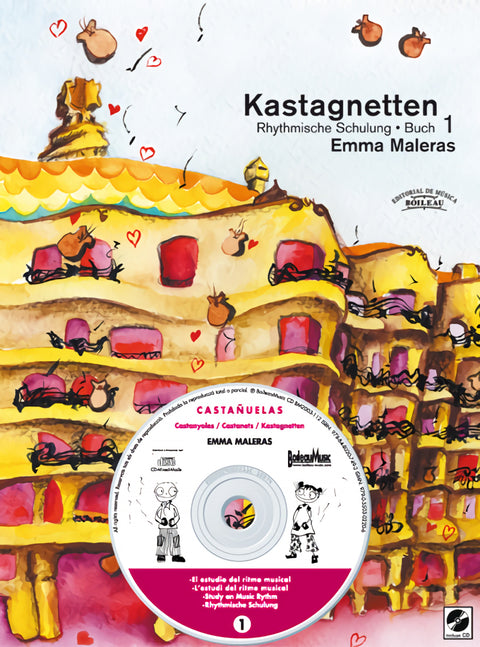  KASTAGNETTEN 1. Rhytmische Schulung (+CD) 