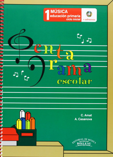  Pentagrama escolar 1 ciclo inicial 