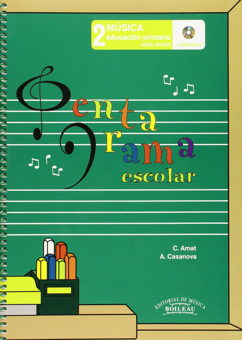  Pentagrama escolar 2 ciclo inicial 
