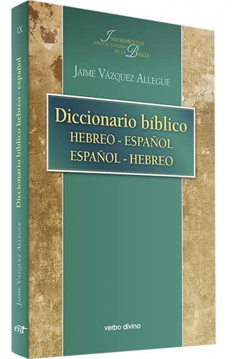  Diccionario biblico hebreo español / español hebreo 