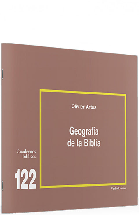  122.Geografia Biblia.(Cuadernos Biblicos) 