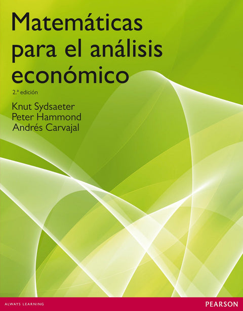  MATEMATICAS PARA ANALISIS ECONOMICO 