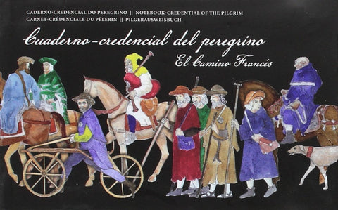  Cuaderno-credencial del peregrino:camino frances 