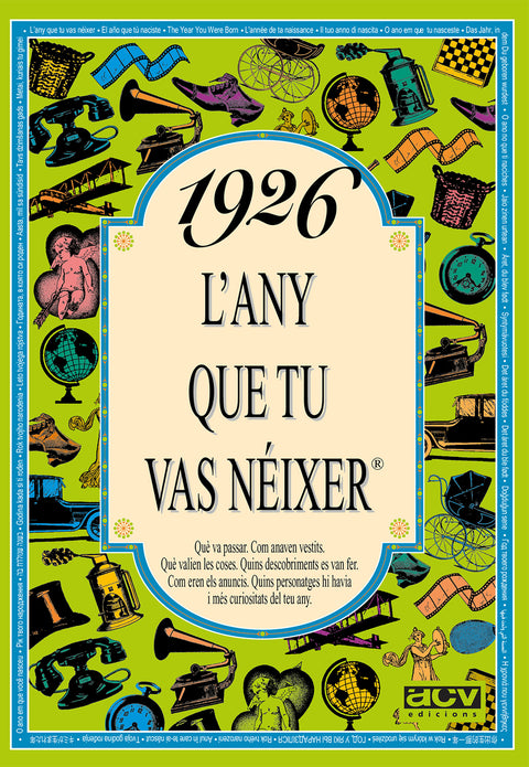  1926 L'any que tu vas néixer 