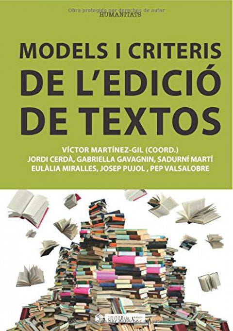  Models i criteris de l'edició de textos 