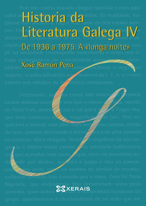  HISTORIA DA LITERATURA GALEGA IV 