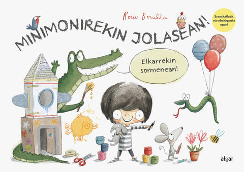  Minimonirekin jolasean! Elkarrekin sormenean! 