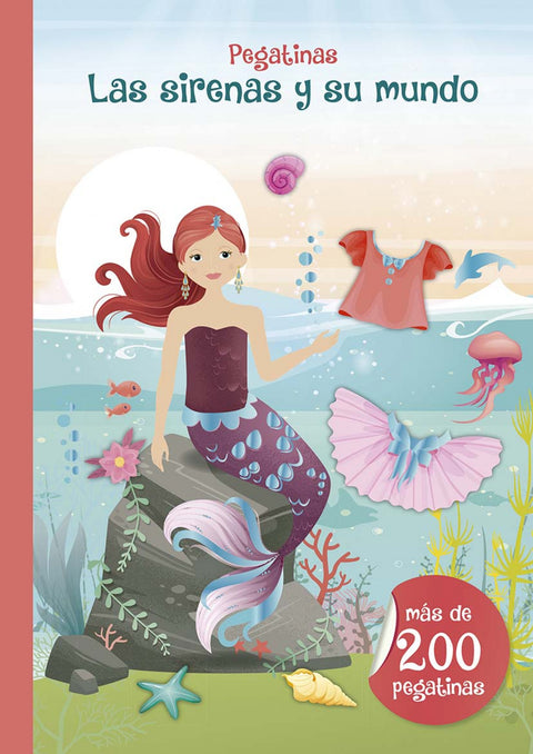  Pegatinas - Las sirenas y su mundo 