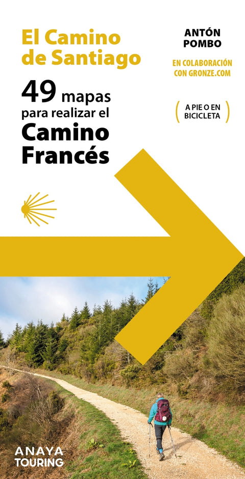  49 Mapas para realizar el Camino de Santiago. Camino Francés (desplegables) 