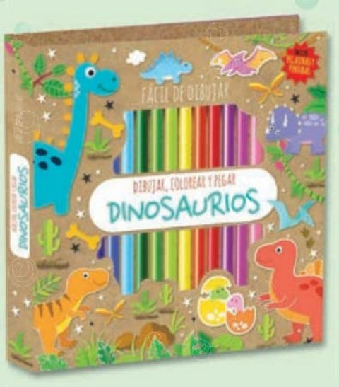 Facil de dibujar colorear y pegar (surtido)