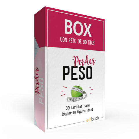  BOX CON RETO DE 30 DIAS- PERDER PESO 