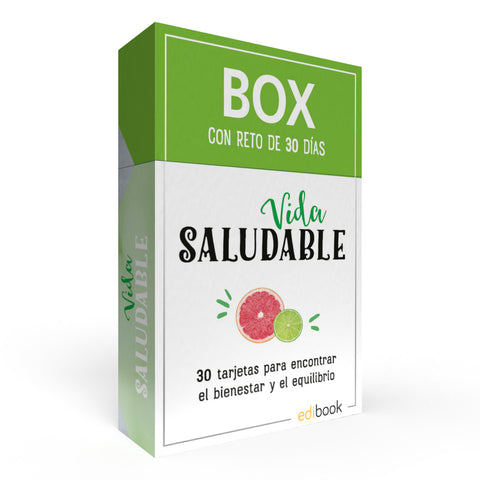  BOX CON RETO DE 30 DIAS- VIDA SALUDABLE 