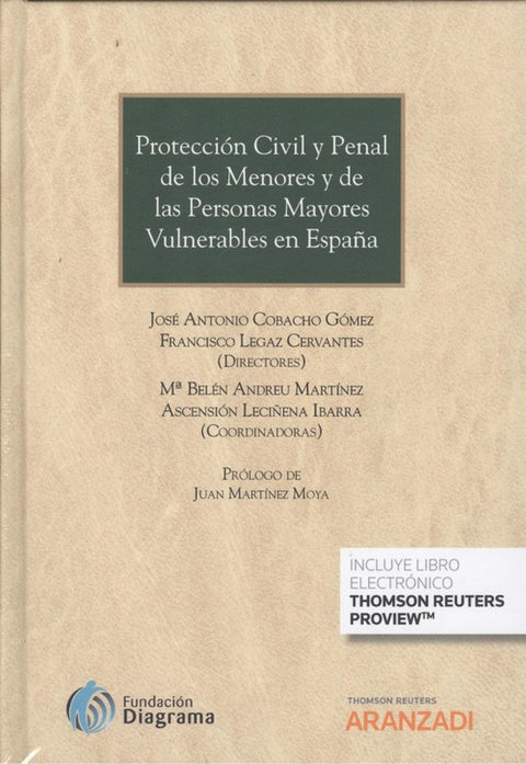  PROTECCIÓN CIVIL Y PENAL DE LOS MENORES Y  DE LAS PERSONAS MAYORES VULNERABLES EN ESPAÑA 