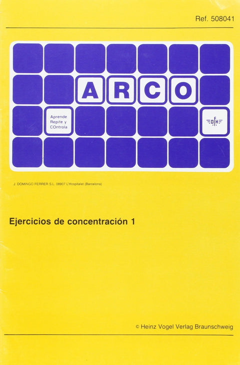  Ejercicios concentracion 1 