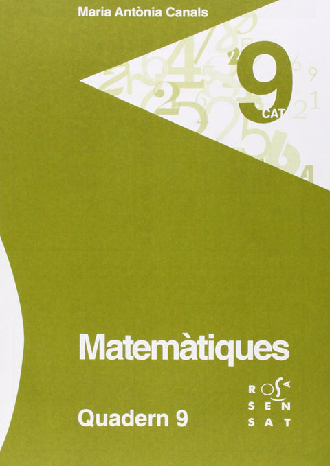  Matemàtiques. Quadern 9 