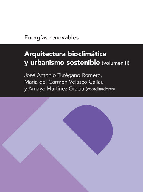  ARQUITECTURA BIOCLIMÁTICA Y URBANISMO SOSTENIBLE 