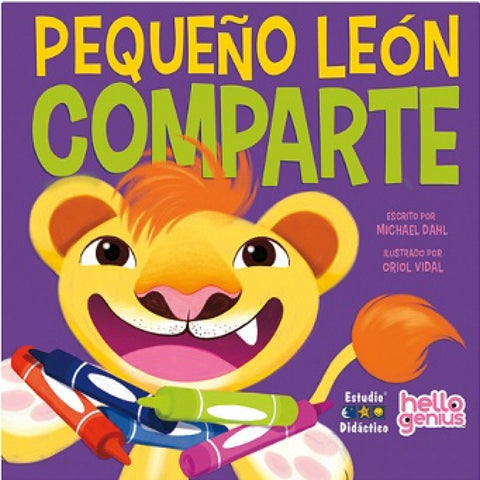  PEQUEÑO LEÓN COMPARTE- LIBRO EDUCATIVO 
