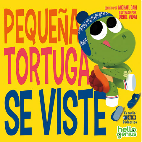  PEQUEÑA TORTUGA SE VISTE- LIBRO EDUCATIVO 