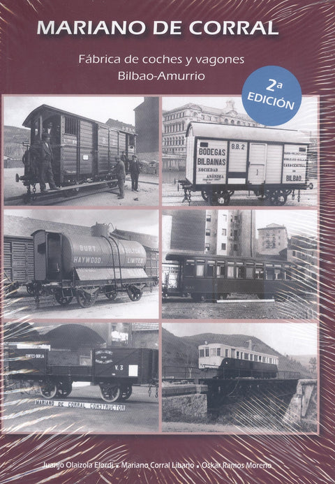  MARIANO DE CORRAL FABRICA DE COCHES Y VAGONES BILBAO AMURRIO 
