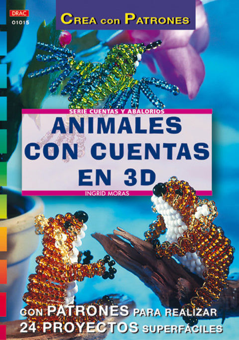  Animales con cuentas en 3d 