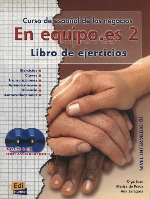  En equipo.es 2, nivel intermedio. Libro de ejercicios y grabaciones 