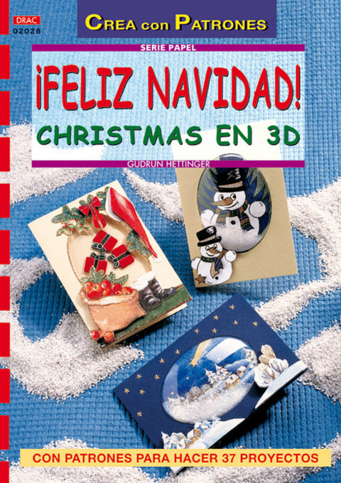  Serie papel nº 28. ¡feliz navidad! cristmas en 3d 
