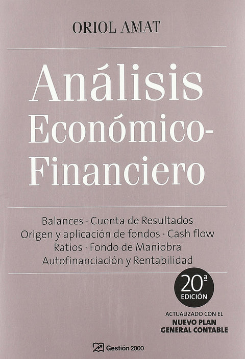  Análisis económico financiero 