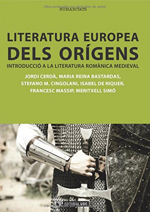  Literatura europea dels orígens. Introducció a la literatura románica medieval 