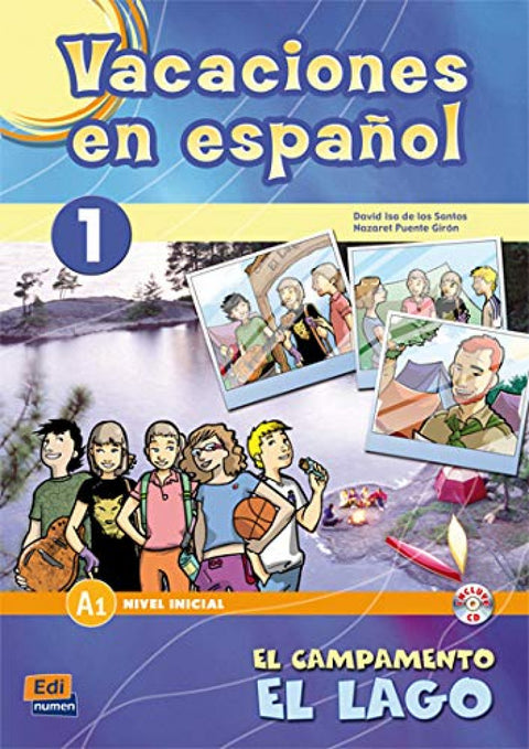  Campamento en el lago. Vacaciones en español 