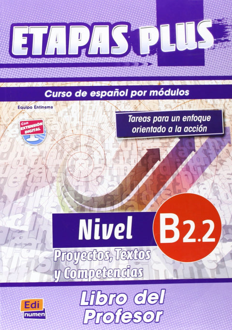  Etapas plus B2.2 proyectos textos y competencias profesor 