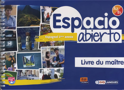  Espacio abierto A2/B1 livre du maitre 