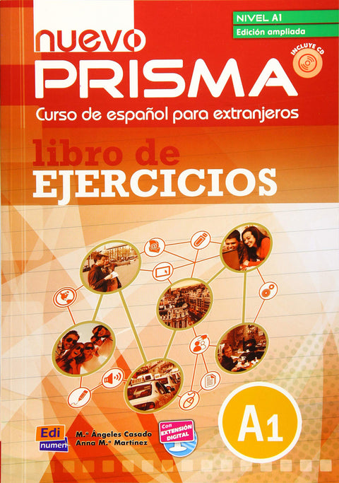  Nuevo prisma A1 ejercicios +cd. Edición ampliada 
