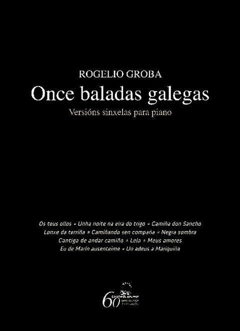  Once baladas galegas. Versións sinxelas para piano 