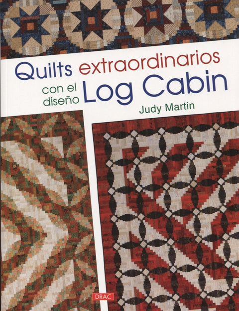  Quilts extraordinarios con diseño log cabin 