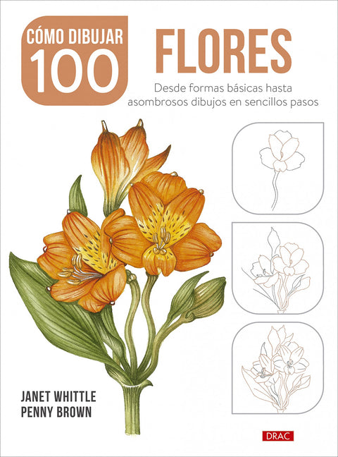  Cómo dibujar 100 flores 