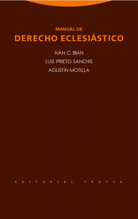  MANUAL DE DERECHO ECLESIáSTICO 
