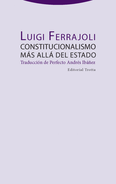  CONSTITUCIONALISMO MÁS ALLÁ DEL ESTADO 