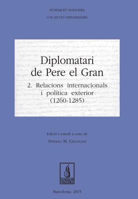  Diplomatari de pere el gran 