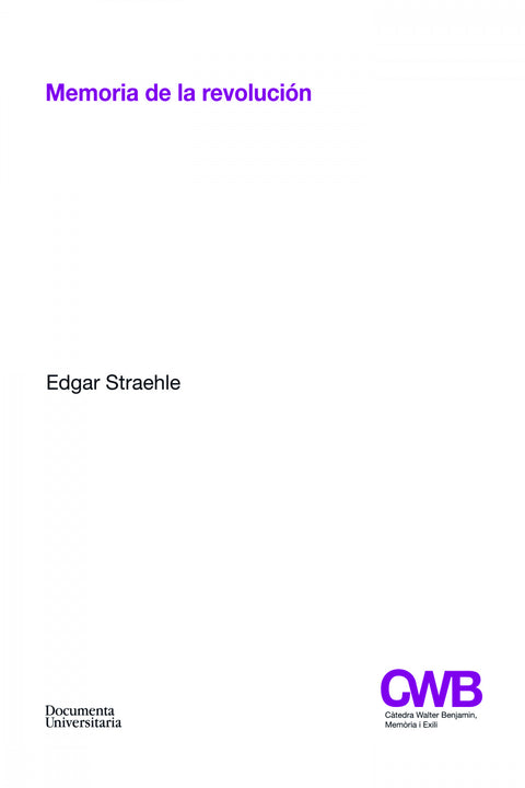  Memoria de la revolución 