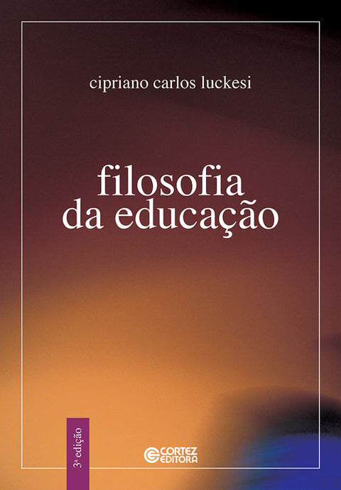  Filosofia da educação 