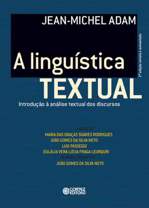  A linguística textual: introdução à análise textual dos disc 
