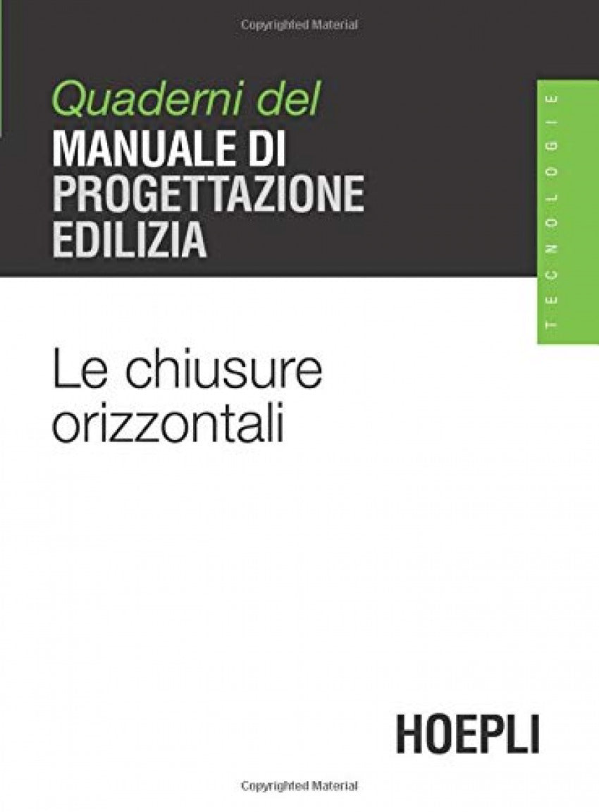  Le chiusure orizzontali 