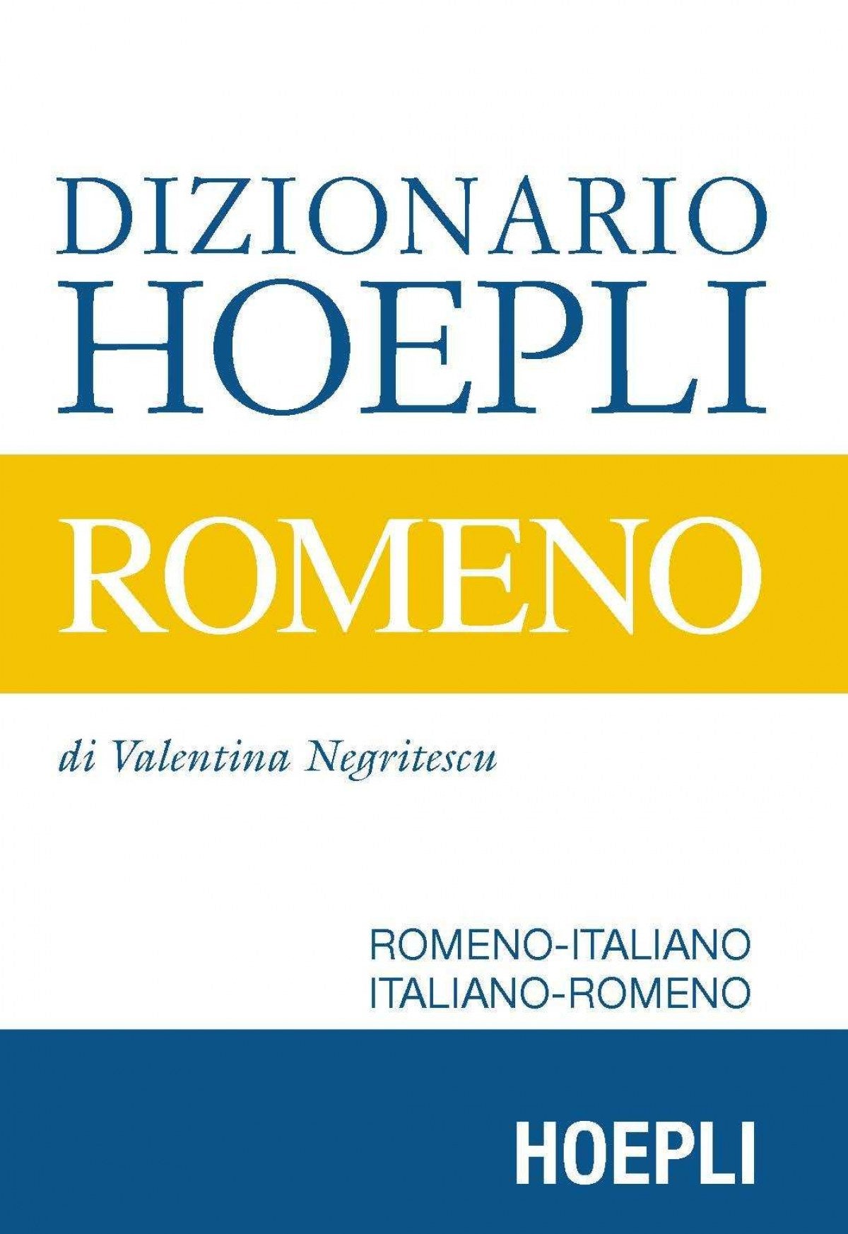  Dizionario Hoepli Romeno 