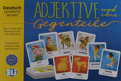  ADJEKTIVE UND IHRE GEGENTEILE (JUEGOS ALEMAN) 