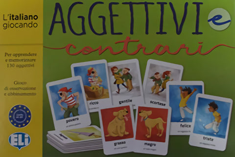  AGGETTIVI E CONTRARI (JUEGOS ITALIANO) 
