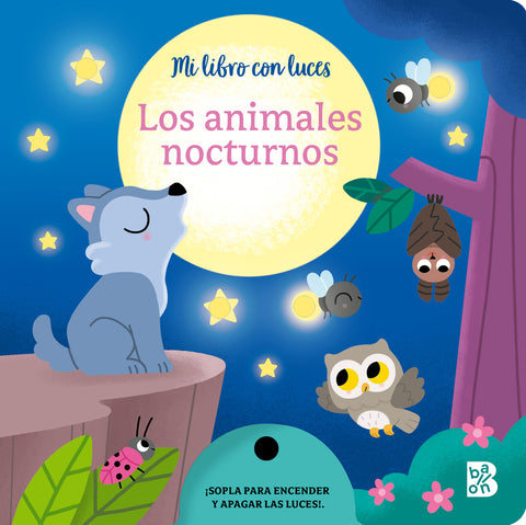  MI LIBRO CON LUCES-ANIMALES NOCTURNOS 