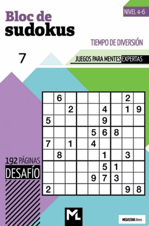  Bloc de Sudokus 7 
