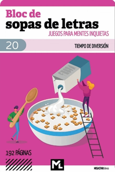  Bloc de Sopas de Letras 20 