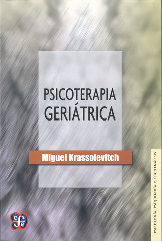  Psicoterapia geriátrica 