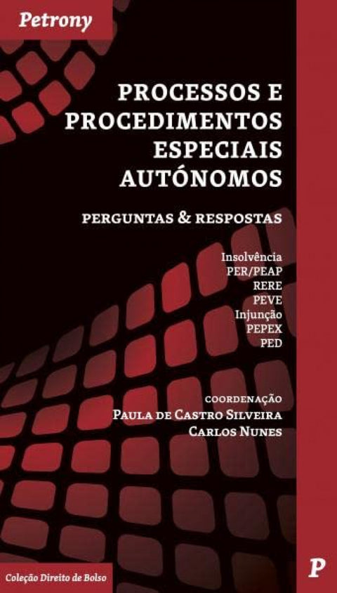  processos e procedimentos especiais autonomos 
